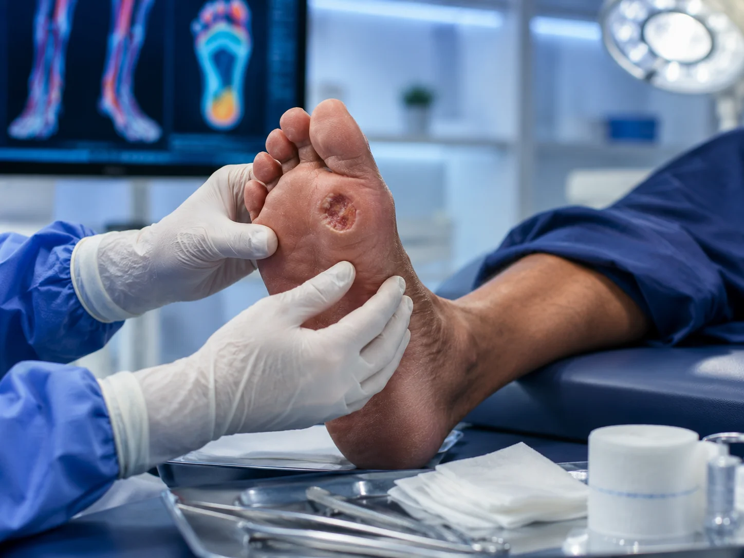 علاج القرحات الوعائية